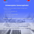 Gmina Dydnia zaprasza na bezpłatne szkolenia w ramach Uniwersytetu Samorządności Plakat Gmina Dydnia